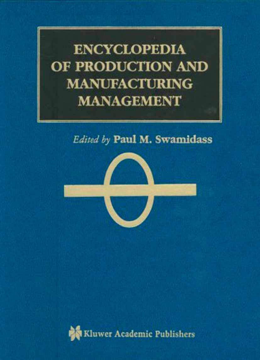Encyclopedia of Production and Manufacturing Management Law