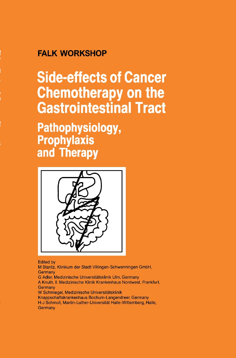 Side-effects of Cancer Chemotherapy on the Gastrointestinal Tract: Pathophysiology, Prophylaxis and Therapy (Falk Symposium) Medicine