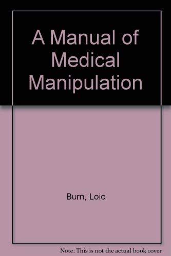 Manual of Medical Manipulation Medicine