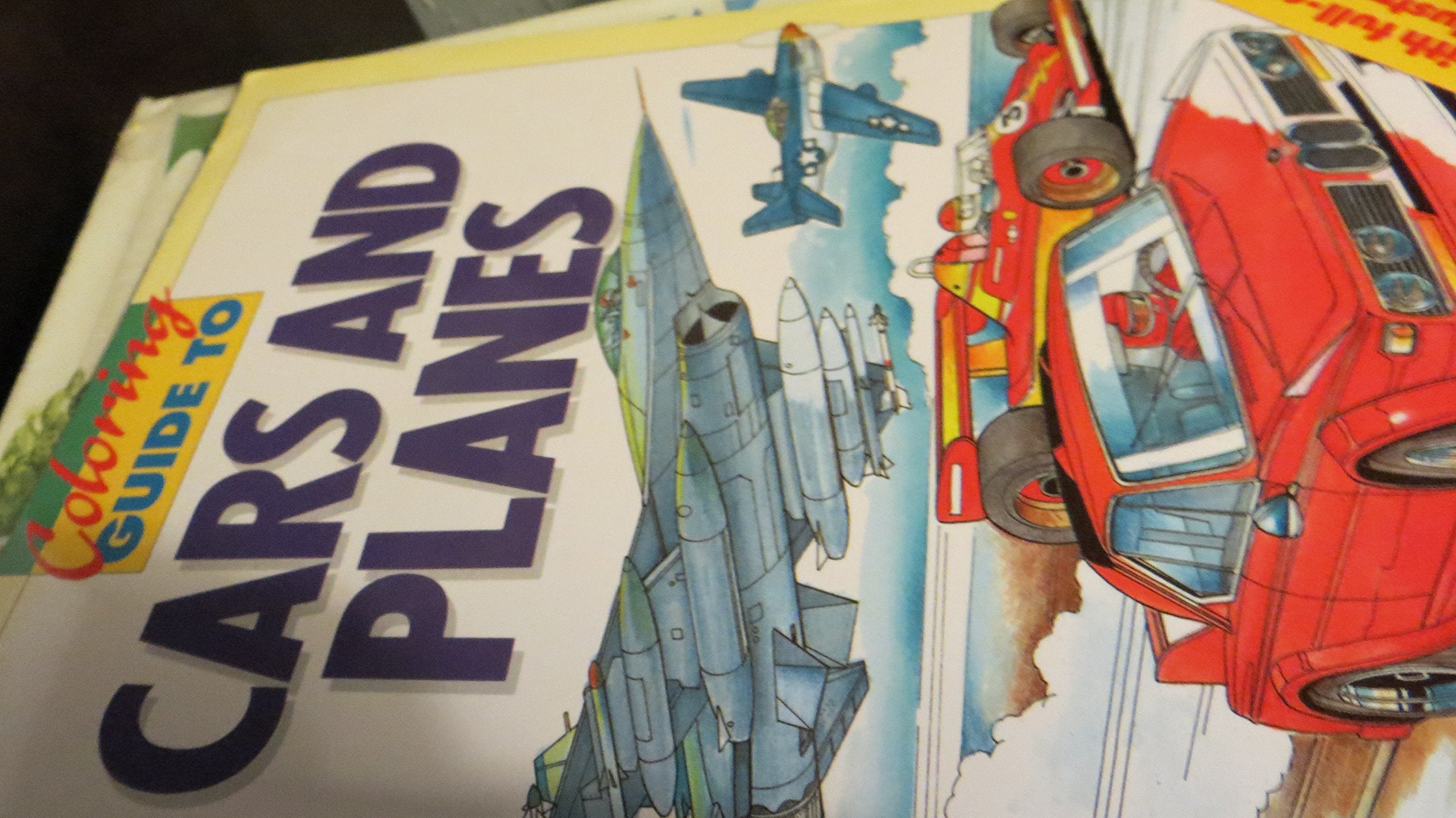 Cars and Planes book