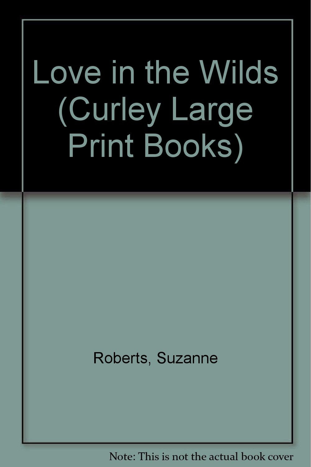 Love in the Wilds (Curley Large Print Books) Contemporary literature