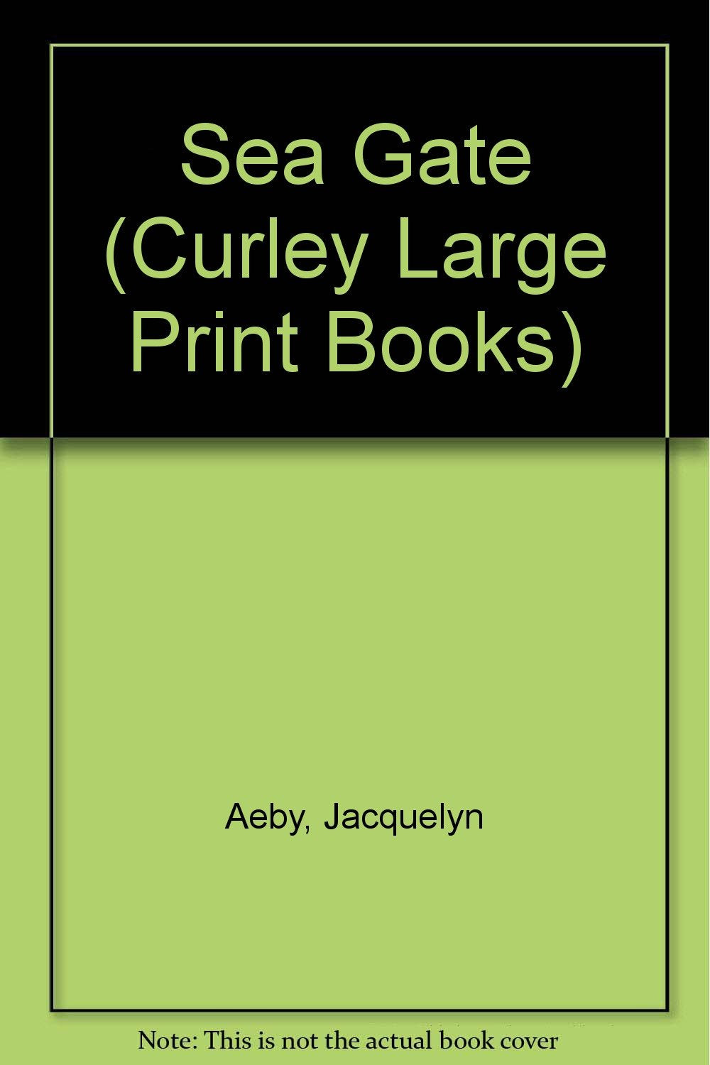 The Sea Gate (Curley Large Print Books) Contemporary literature