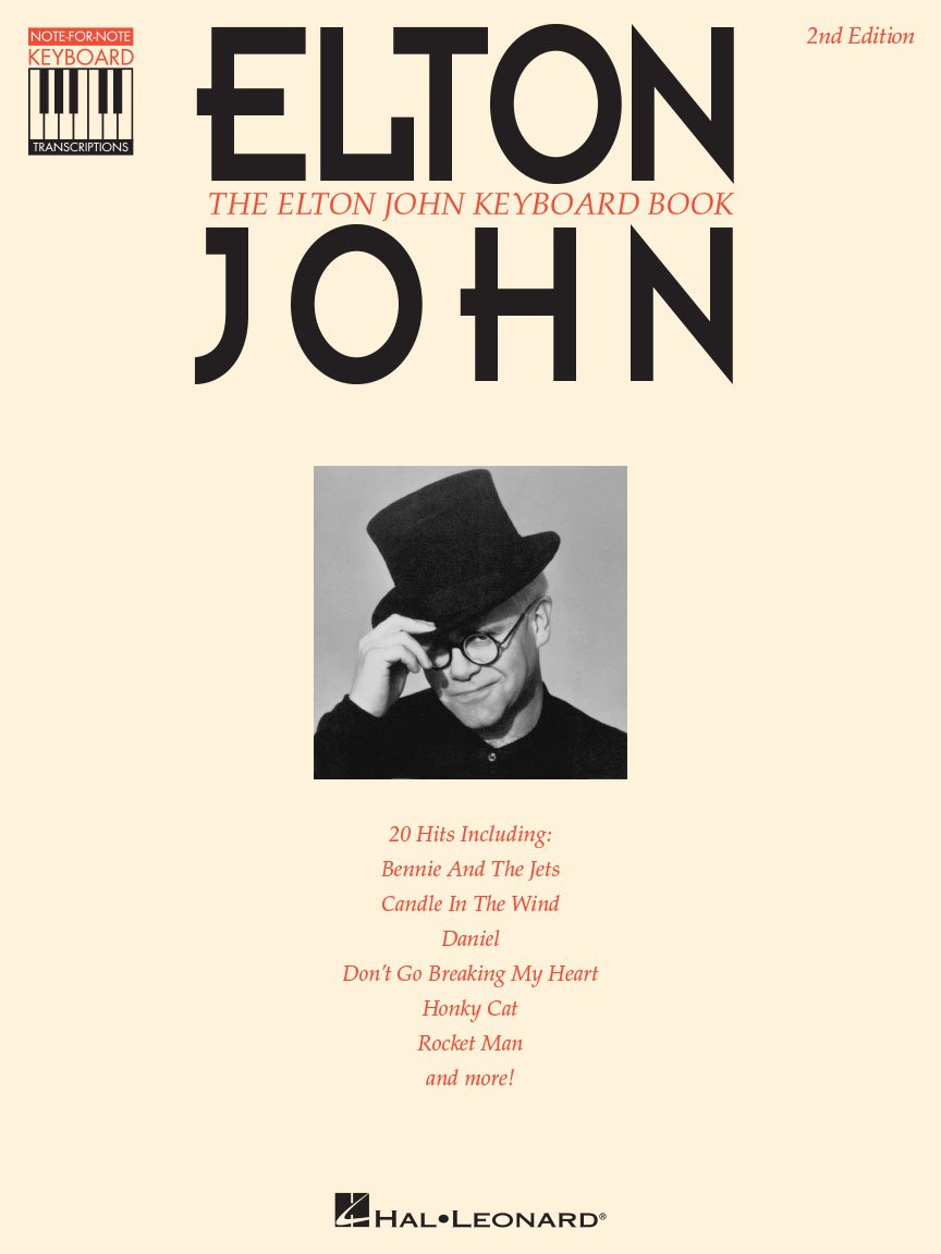 The Elton John Keyboard Book - 2nd Edition of Sheet Music Book Essays & Short Stories