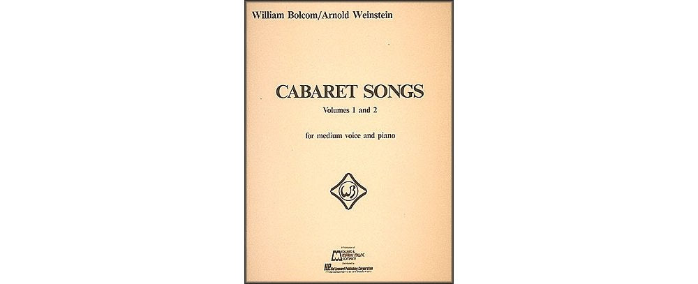 Cabaret Songs - Volumes 1 and 2 Social Sciences