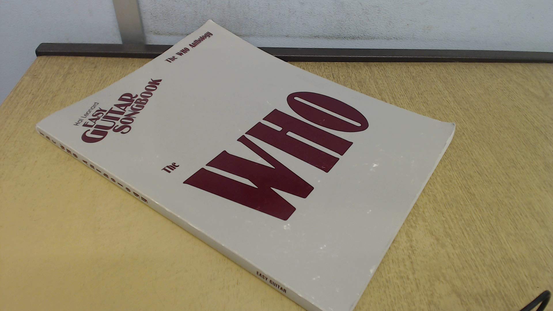 The Who Anthology: Easy Guitar: Easy Guitar Songbook Social Sciences