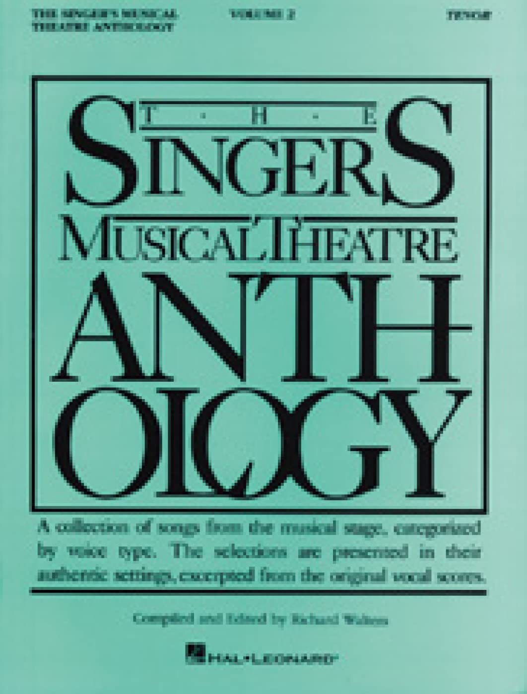 The Singer's Musical Theatre Anthology - Volume 2 Tenor Book Social Sciences