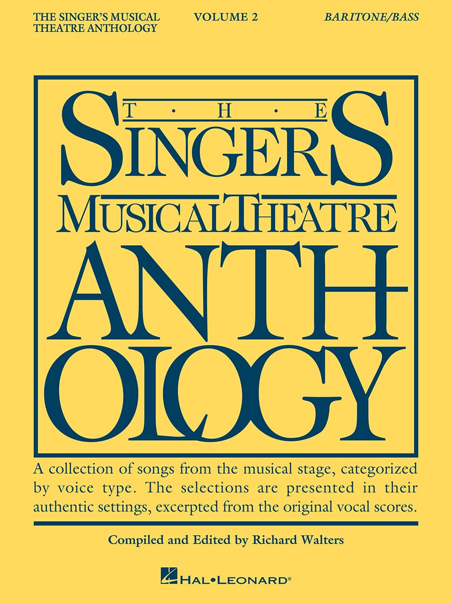 The Singer's Musical Theatre Anthology - Volume 2 Baritone/Bass Book book