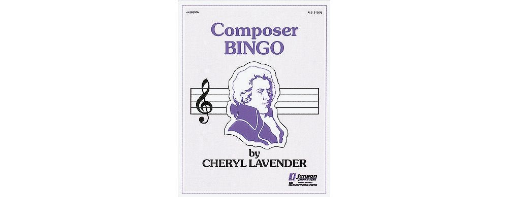 Composer Bingo Sheet Music