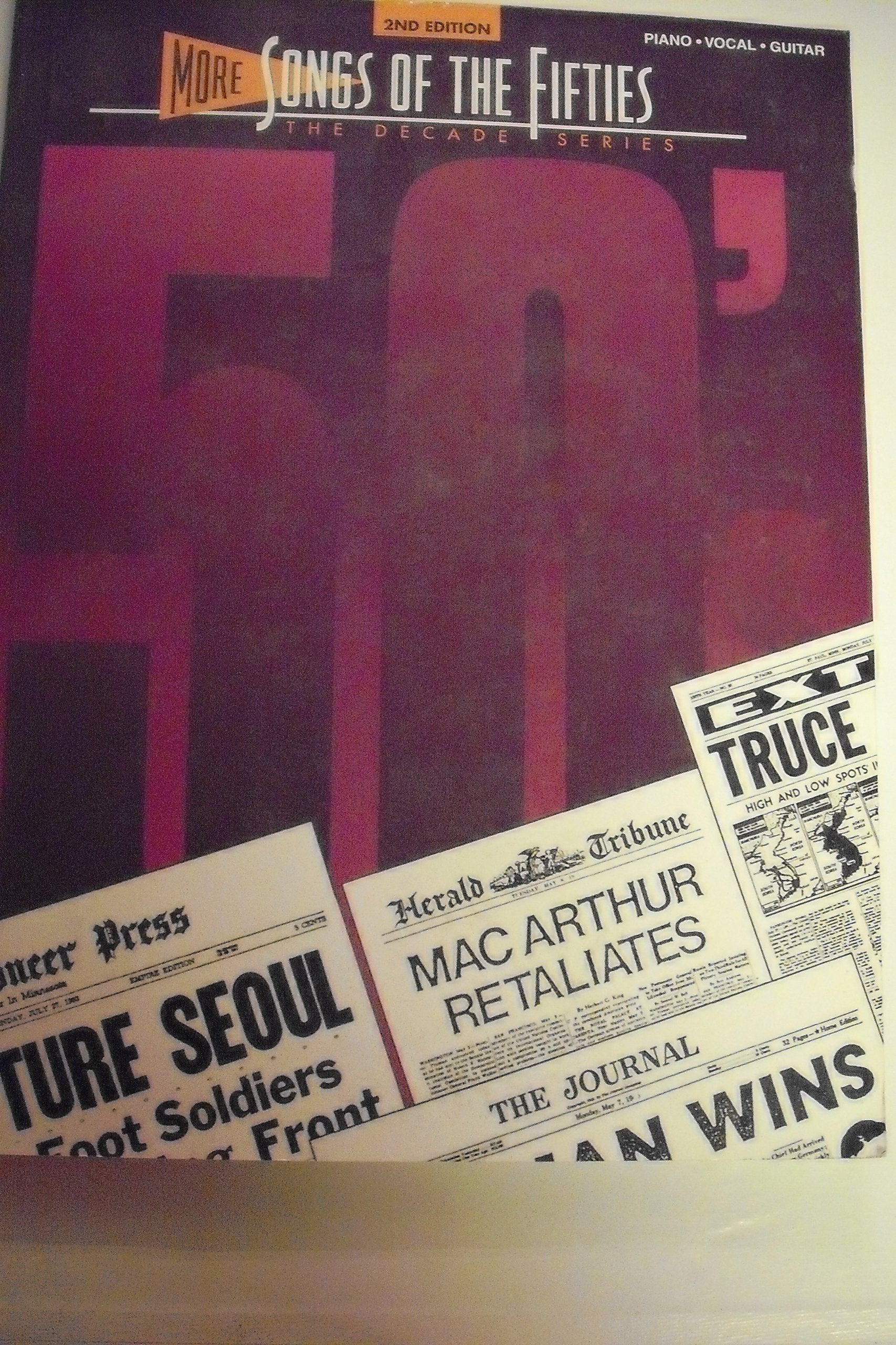 More Songs of the Fifties: The Decade Series Sheet Music