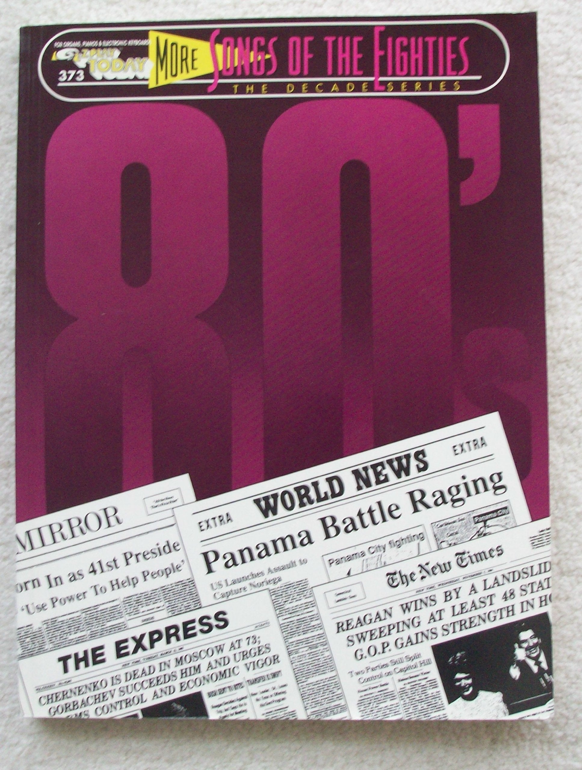 More Songs of the 80's (E-Z Play Today, 373) Sheet Music