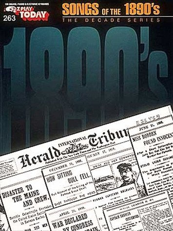 Songs of the 1890's Sheet Music