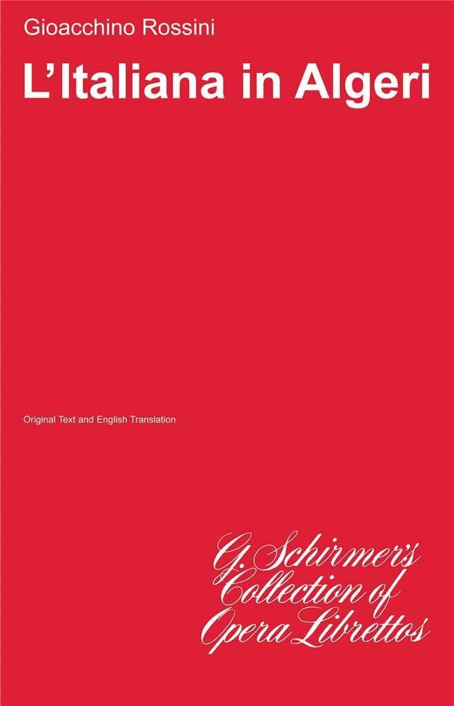 L'Italiana in Algeri: Libretto Sheet Music