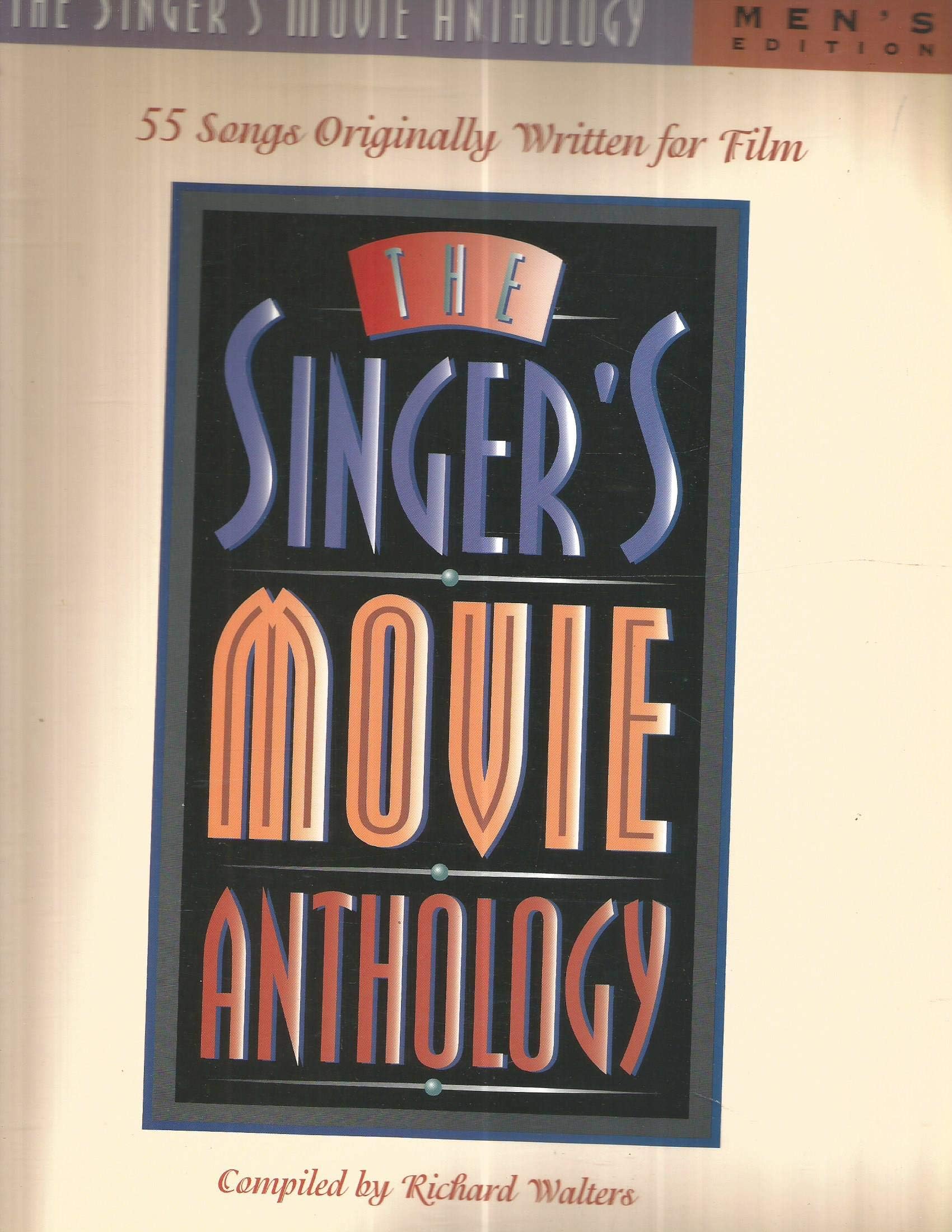 The Singer's Movie Anthology Sheet Music