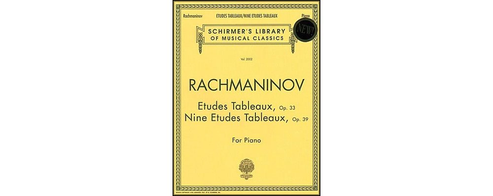 Etudes Tableaux, Op. 33 & 39: Piano Solo: (Schirmer's Library of Musical Classics): Schirmer Library of Classics Volume 2002 Piano Solo book