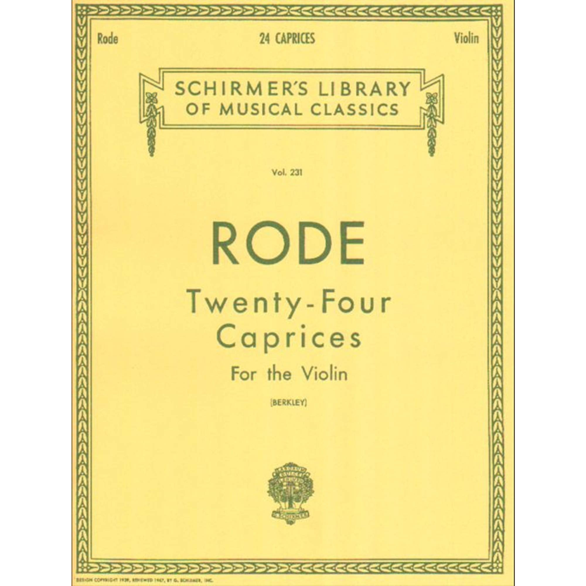 24 Caprices: Violin and Piano: Twenty-Four Caprices in the Twenty-Four Major and Minor Keys Essays & Short Stories