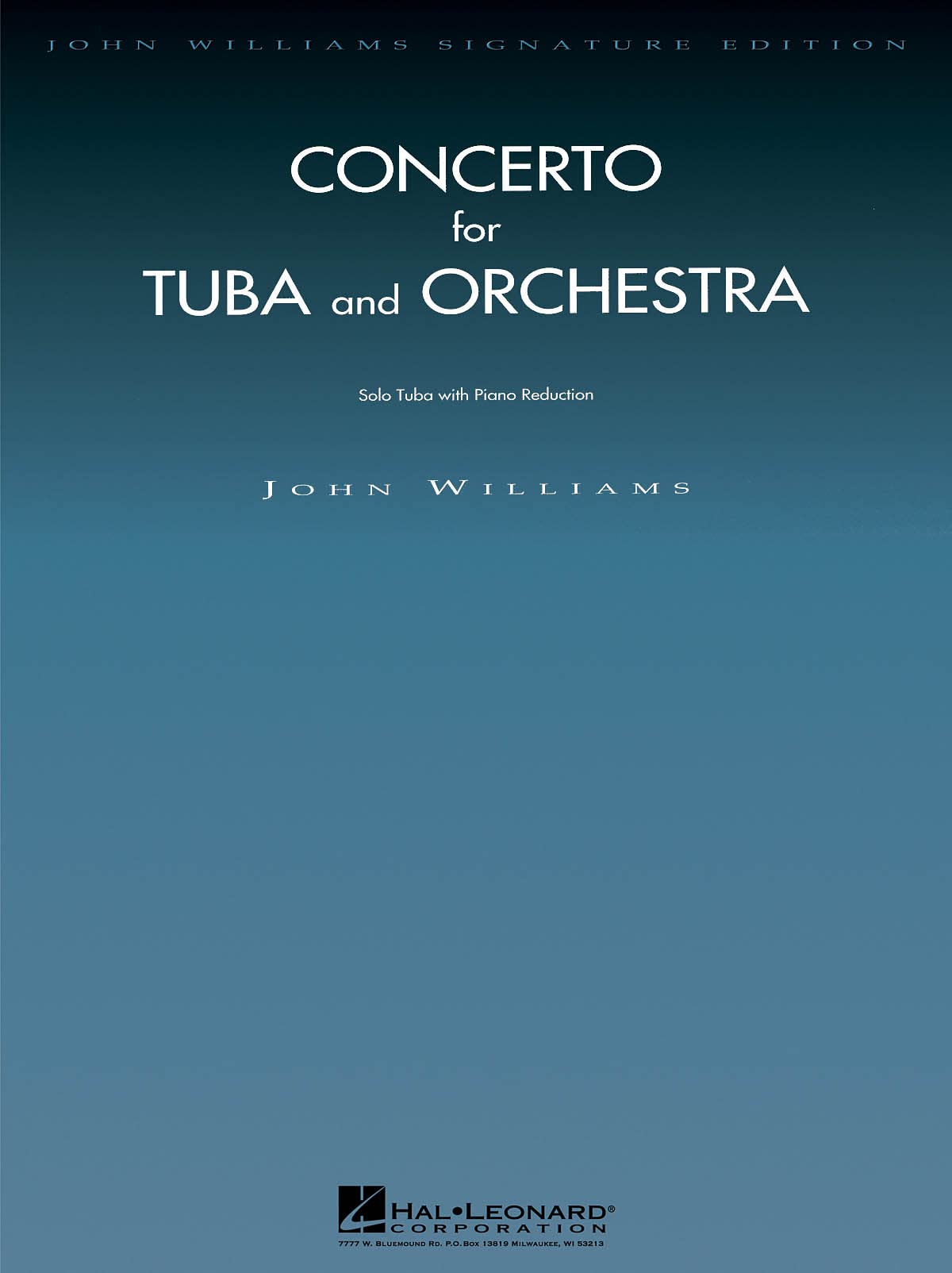 Concerto for Tuba and Orchestra: Tuba with Piano Reduction Sheet Music