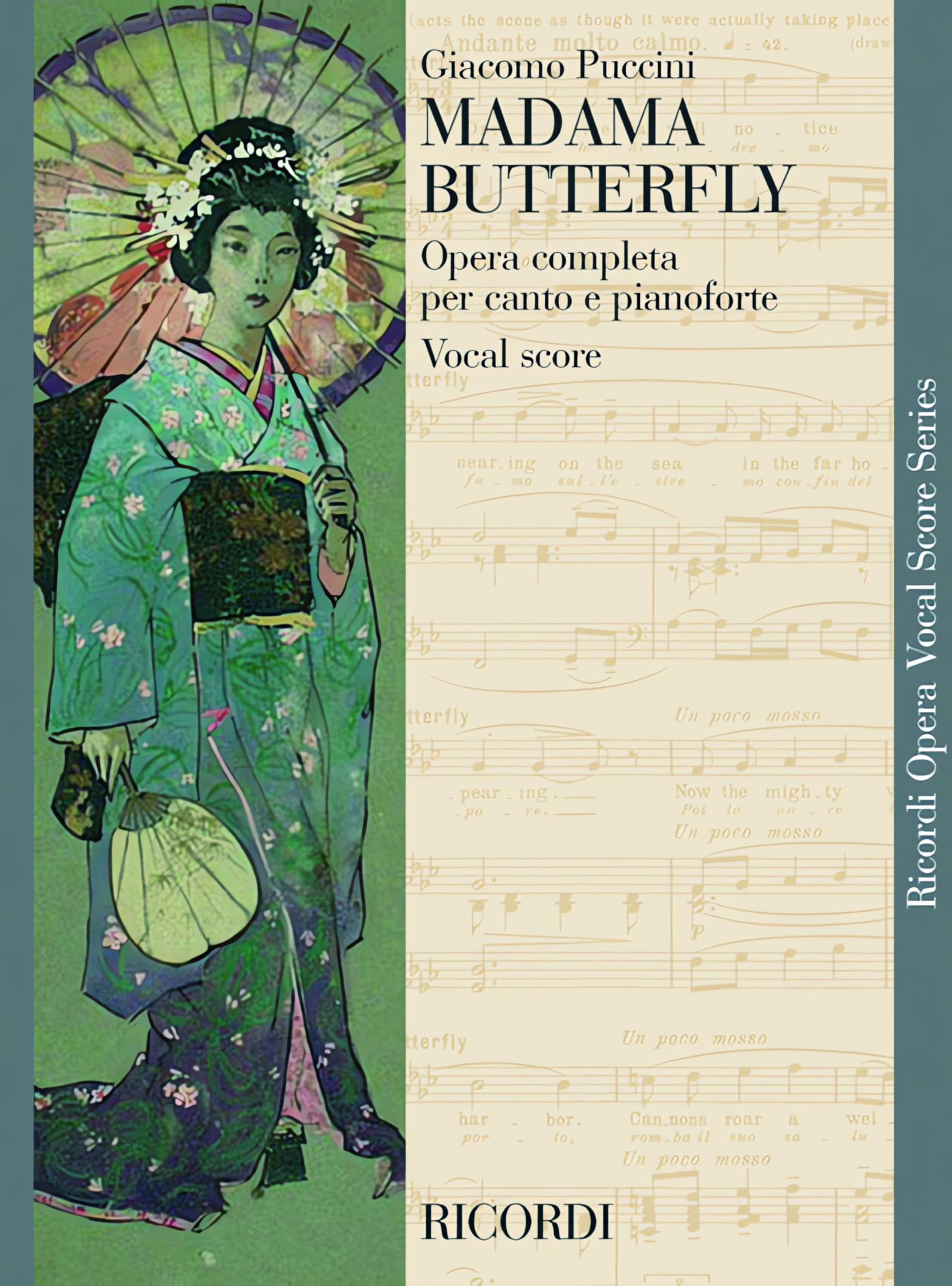 Madame Butterfly. Gesang mit Klavier. Klavierauszug: Vocal Score (CHANT) Social Sciences