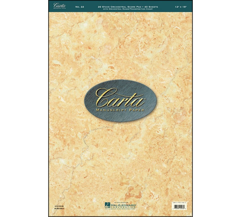 Carta Manuscript Paper No. 22 - Professional Social Sciences