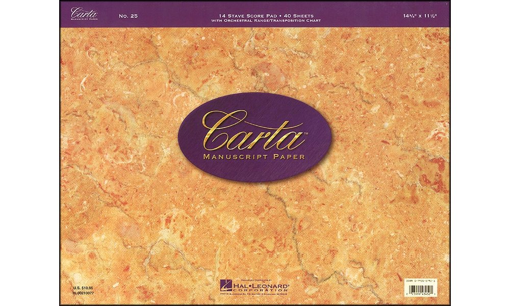 Carta Manuscript Paper No. 25 - Professional Social Sciences