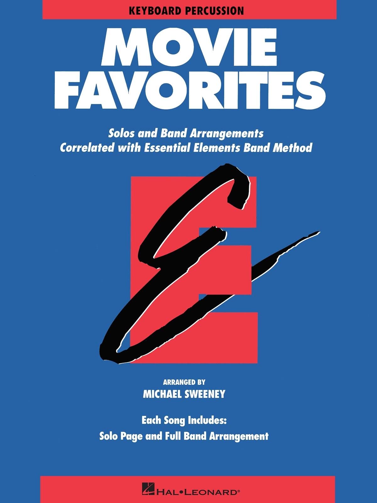 Essential Elements - Movie Favorites (Keyb. Perc.). Blasorchester. Einzelstimme: Keyboard Percussion Sheet Music