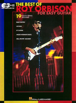 The best of roy orbison for easy guitar guitare book