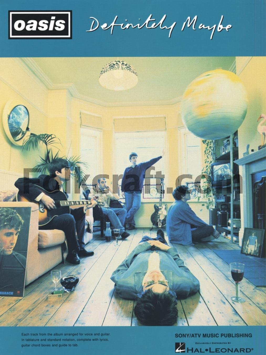 Oasis - Definitely Maybe. Solo pour Guitare. book