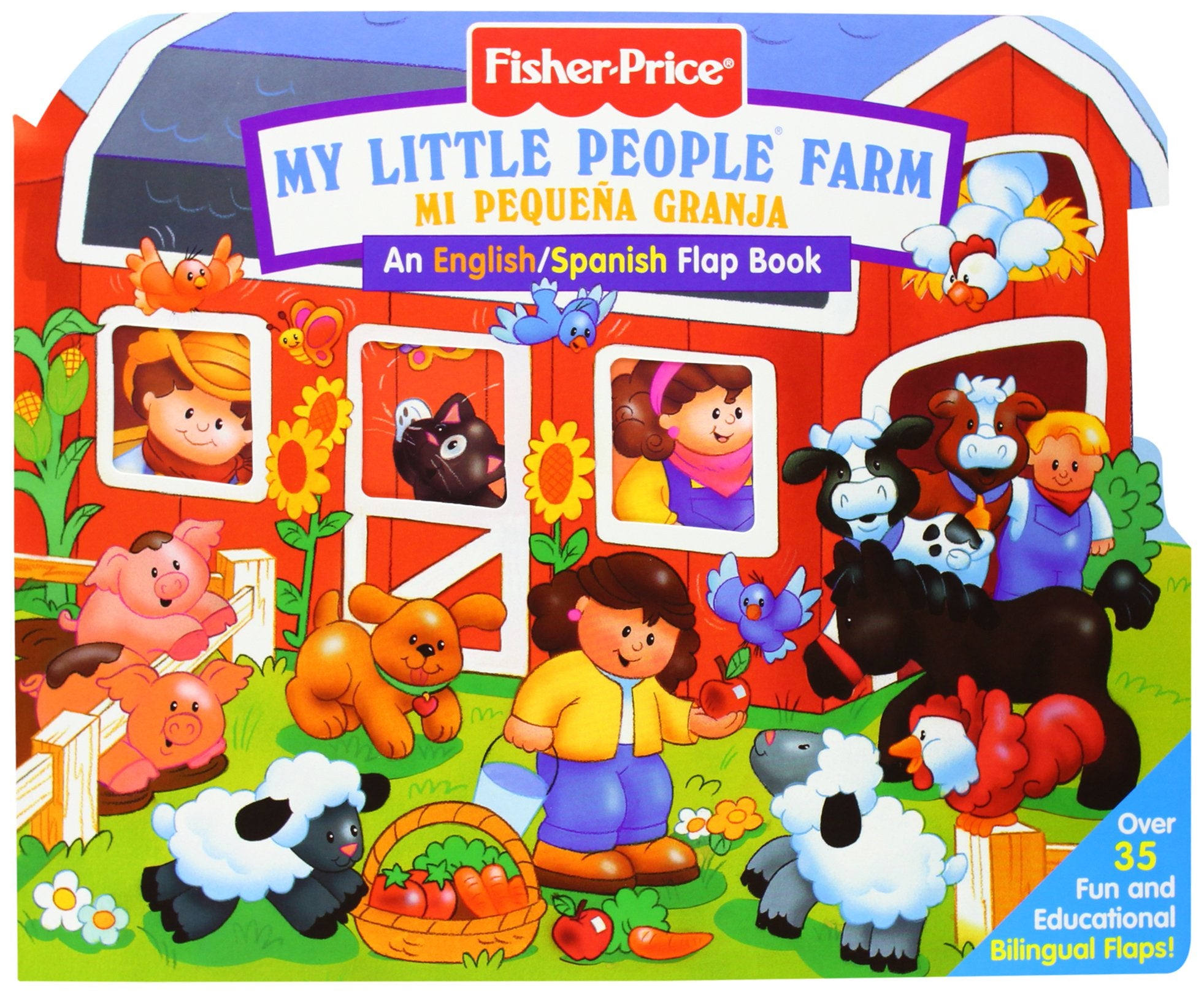 My Little People Farm/Mi Pequena Granja: An English/Spanish Flap Book book