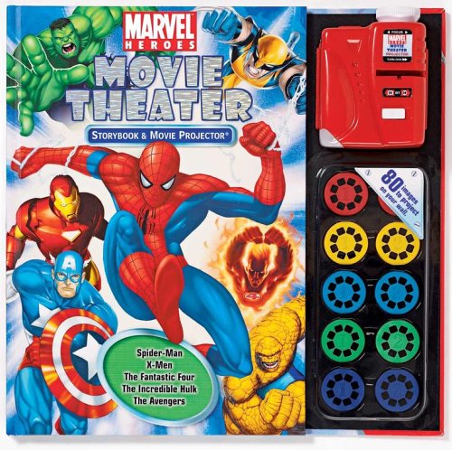Marvel Heroes Storybook and Movie Projector (Movie Theater Storybooks) Novels & Short Stories