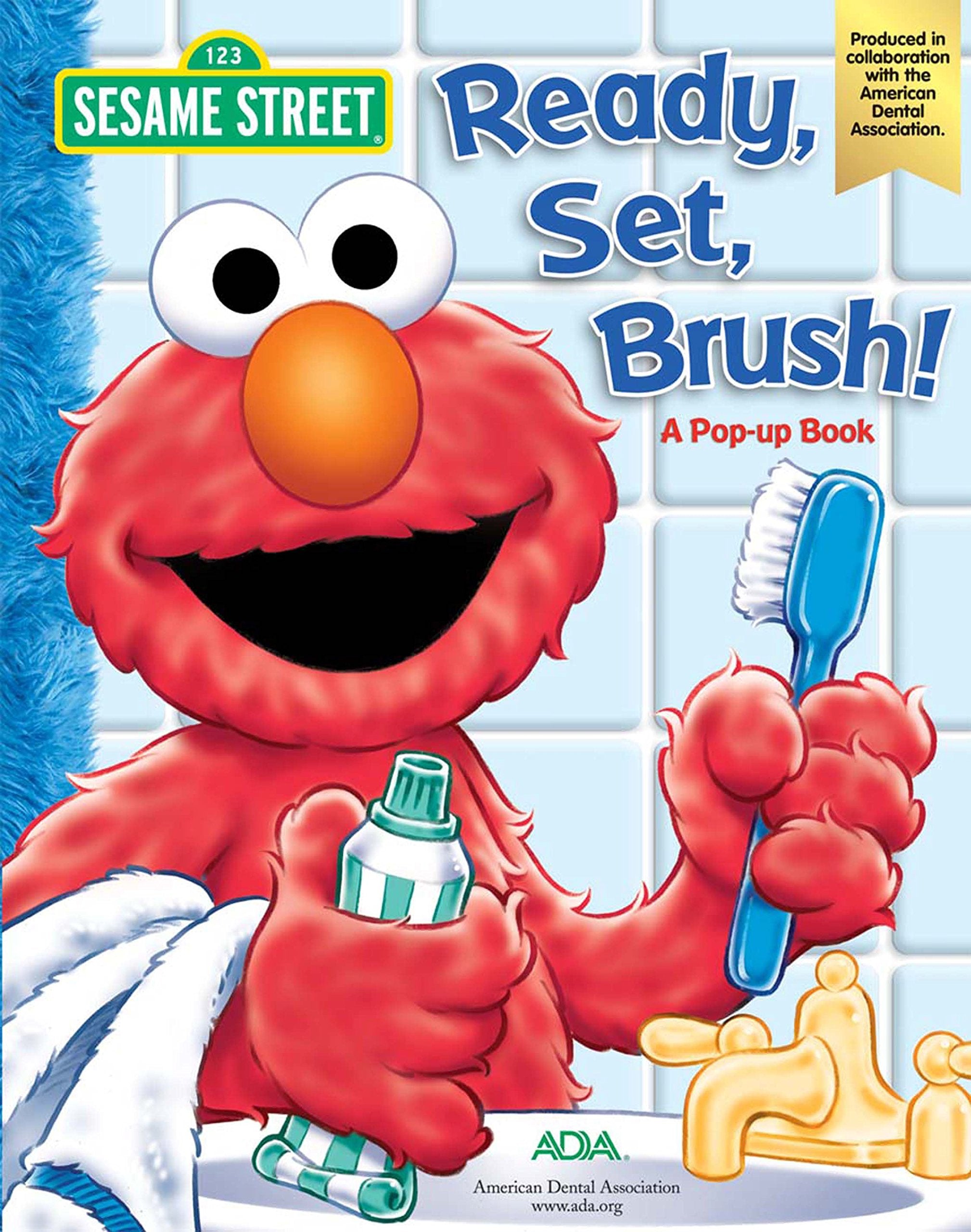 Sesame Street Ready, Set, Brush! A Pop-Up Book Non-fiction