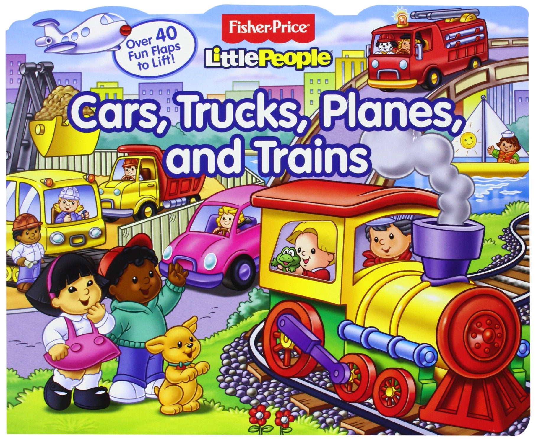 Cars, Trucks, Planes and Trains book
