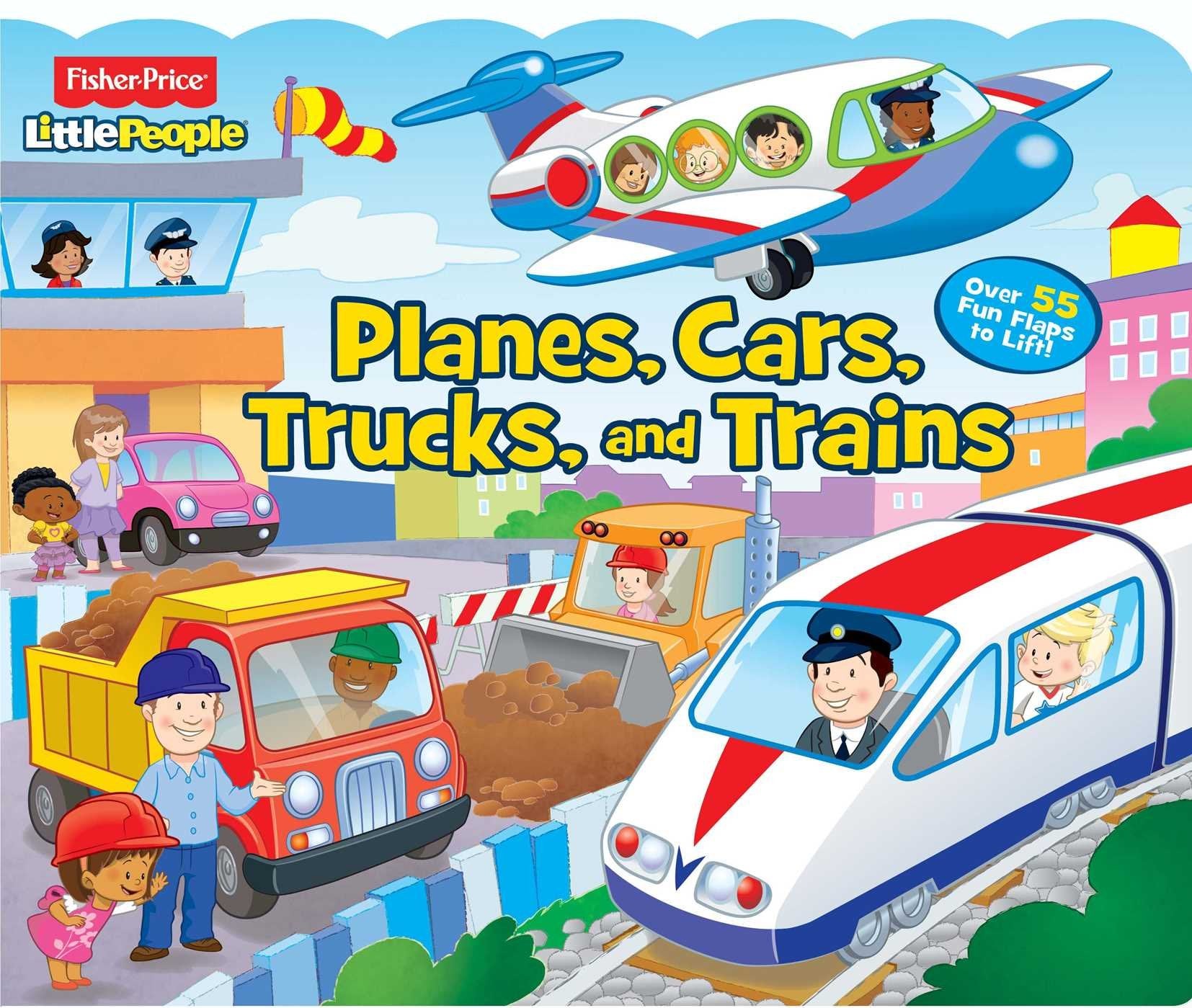 Planes, Cars, Trucks, and Trains book