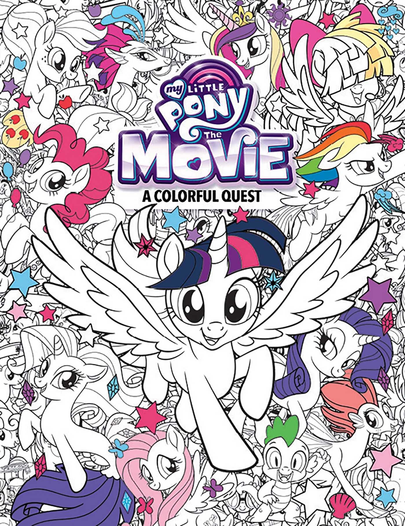 My Little Pony: The Movie Coloring Book Film, Art & Culture