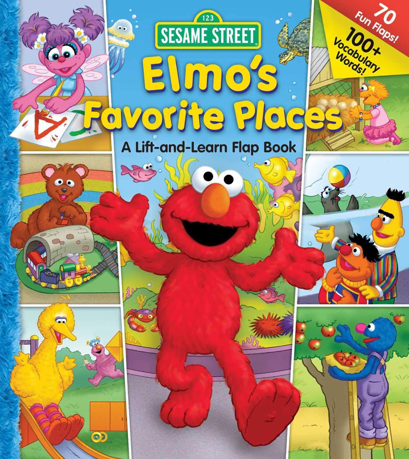 Sesame Street Elmo's Favorite Places book