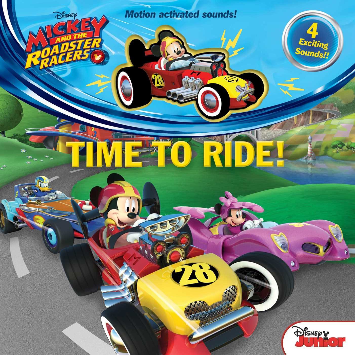 Disney Mickey and the Roadster Racers: Time to Ride book