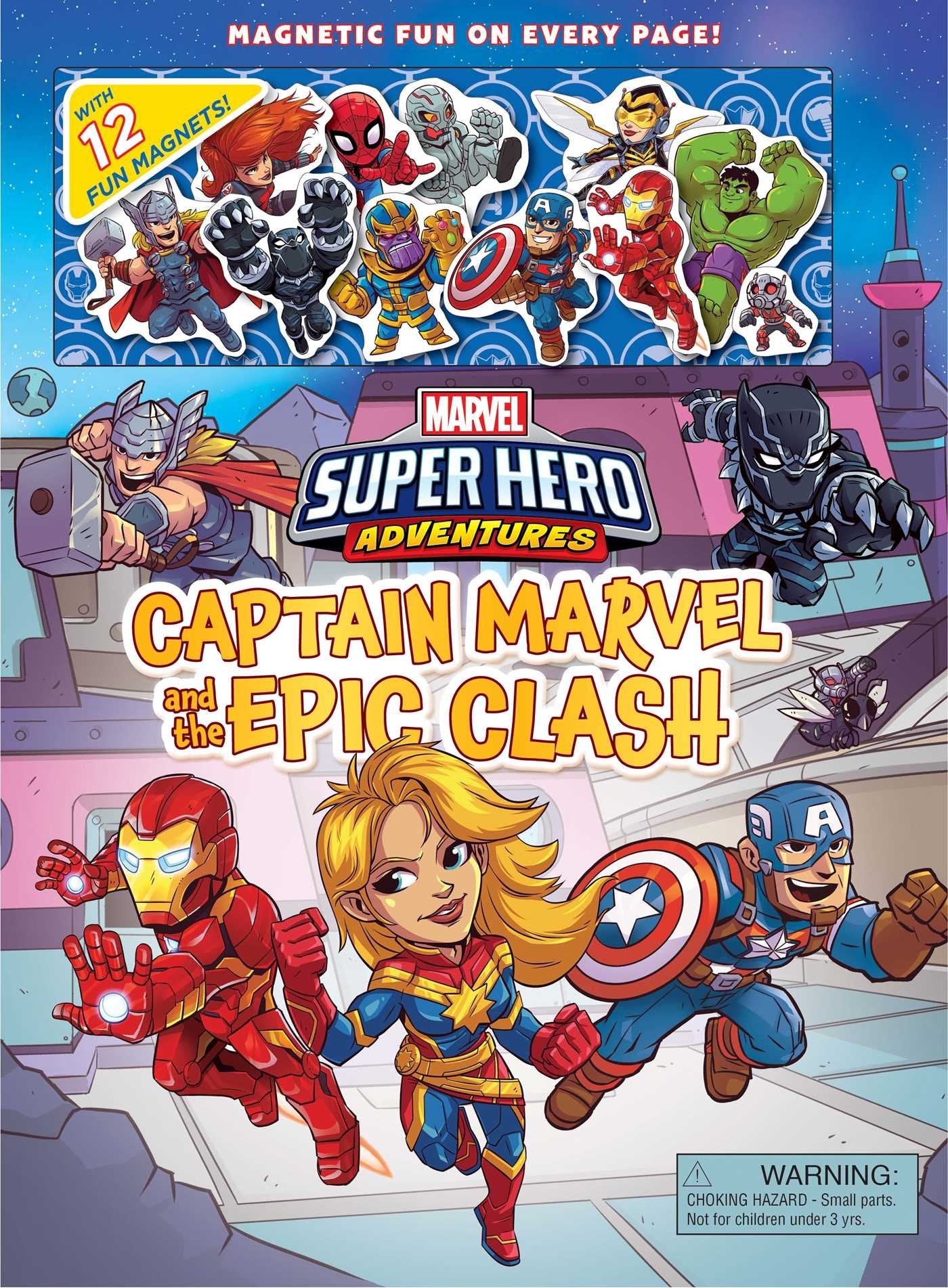 Marvel Super Hero Adventures: Captain Marvel and the Epic Clash (Magnetic Hardcover) Manga