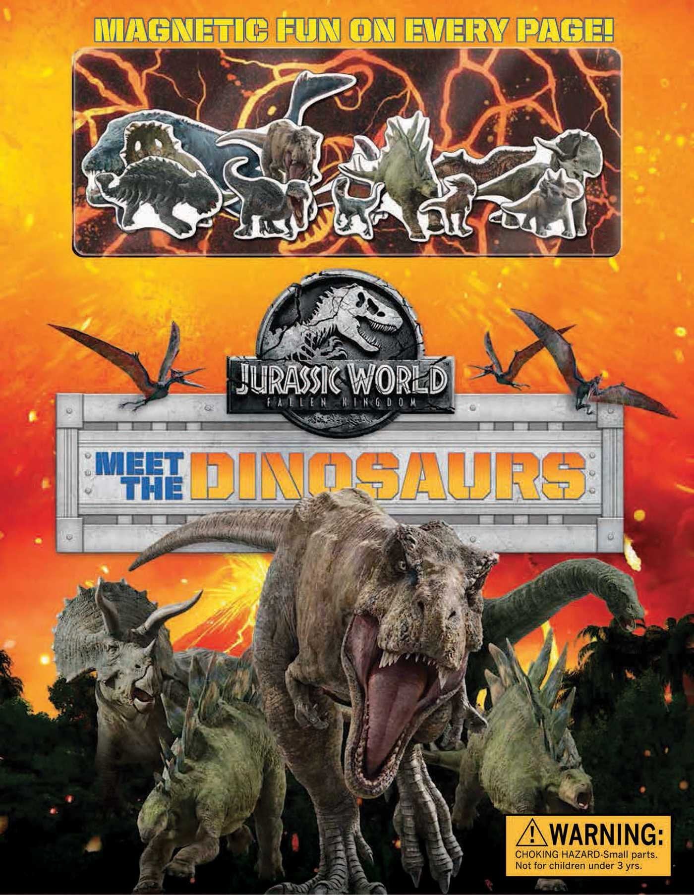 Jurassic World: Fallen Kingdom Magnetic Hardcover: Meet the Dinosaurs Novels & Short Stories