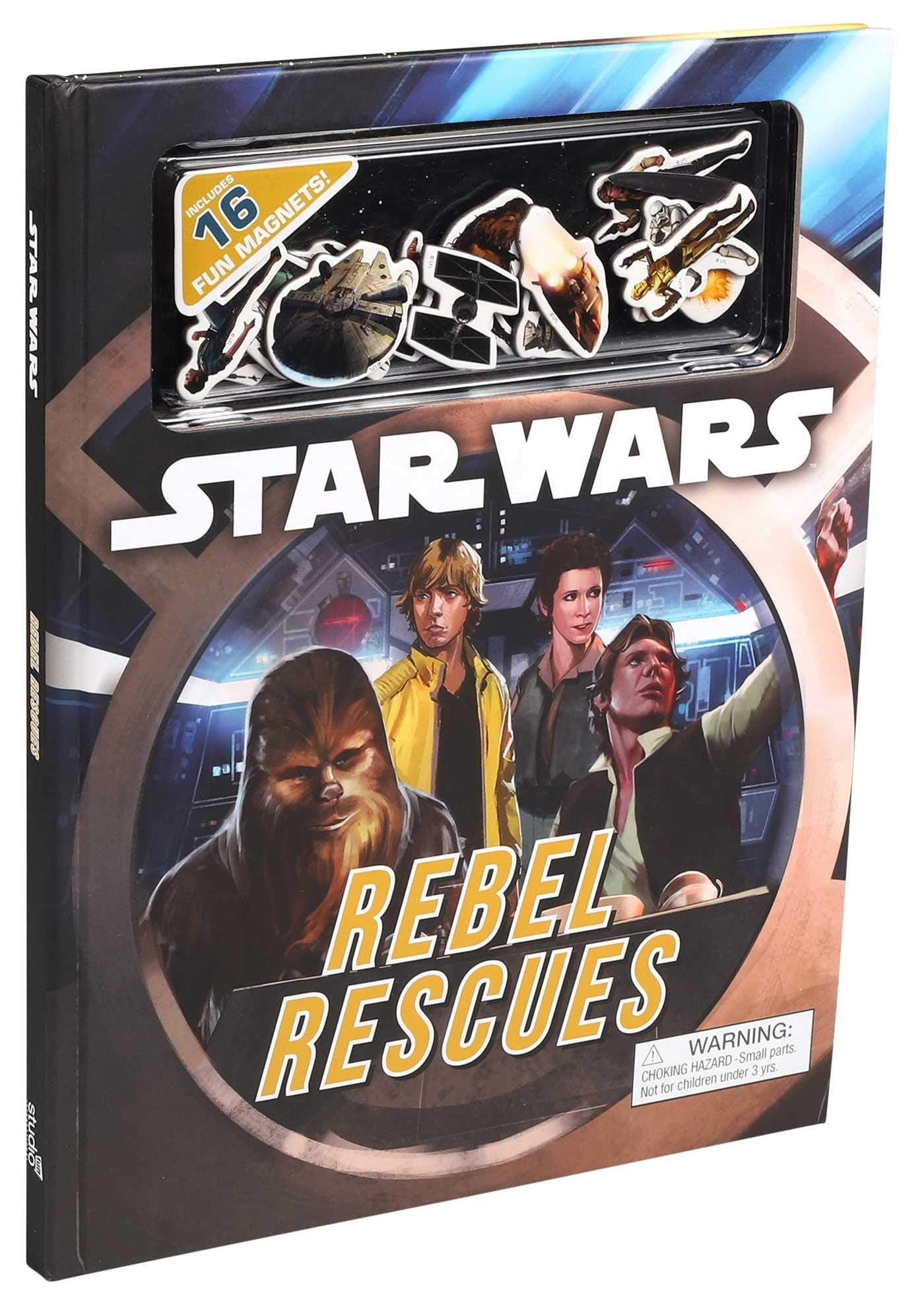 Star Wars Rebel Rescues: Magnetic Fun on Every Page (Magnetic Hardcover) Novels & Short Stories