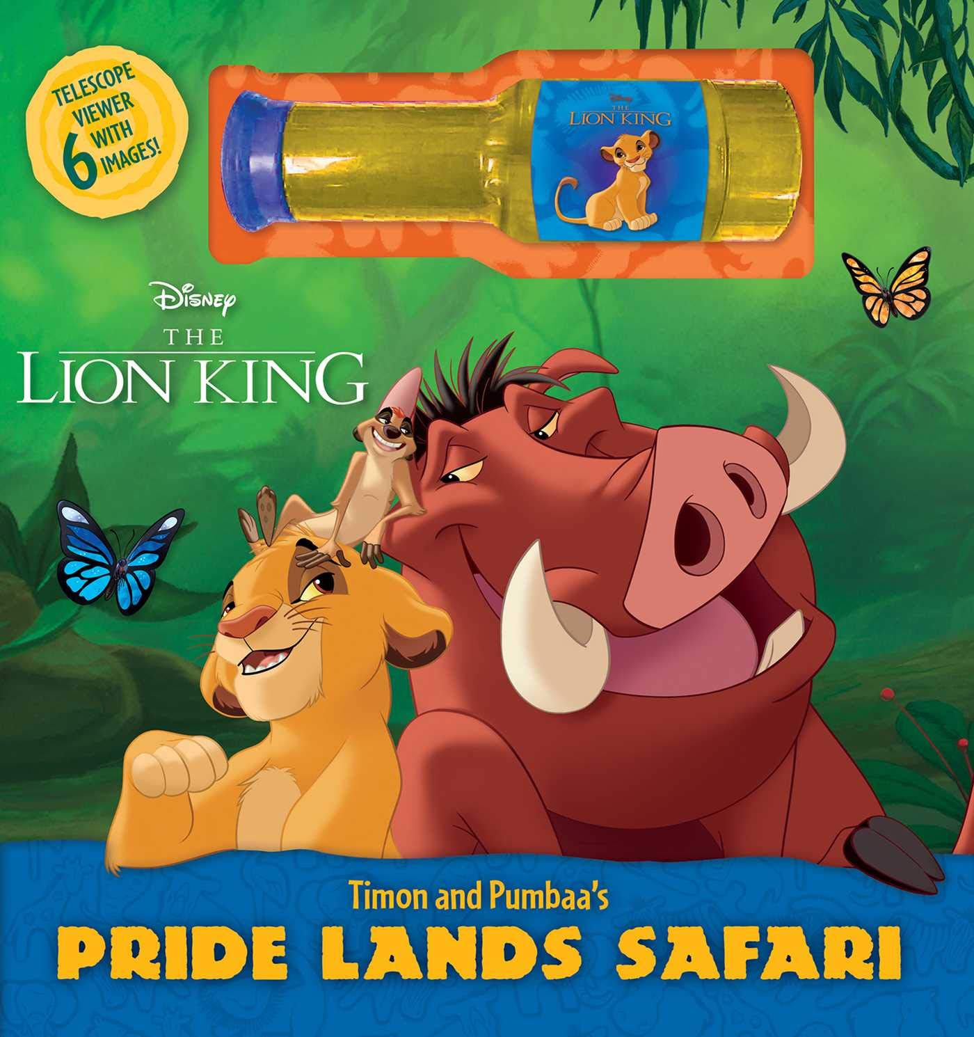Disney The Lion King Timon and Pumbaa's Pride Lands Safari book