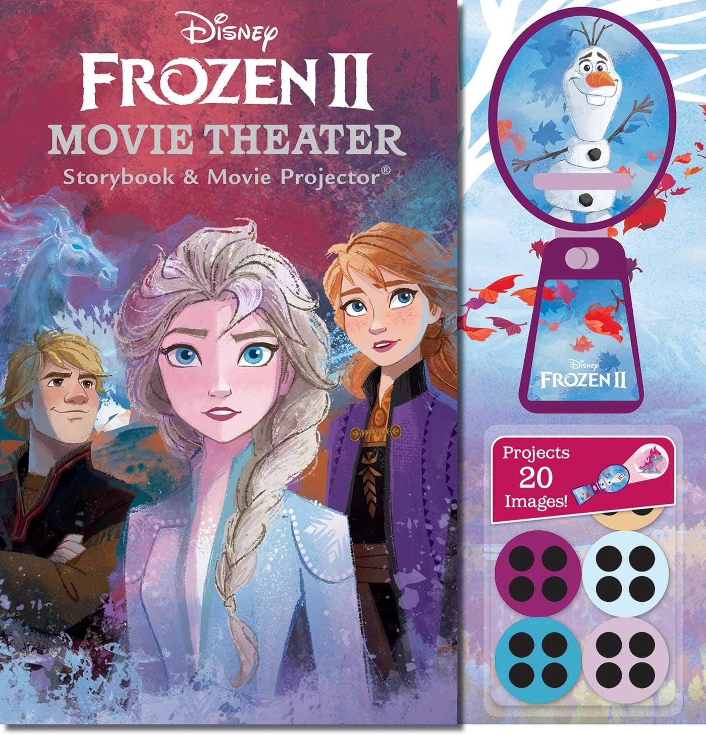 Disney Frozen 2 Movie Theater Storybook & Movie Projector Non-fiction