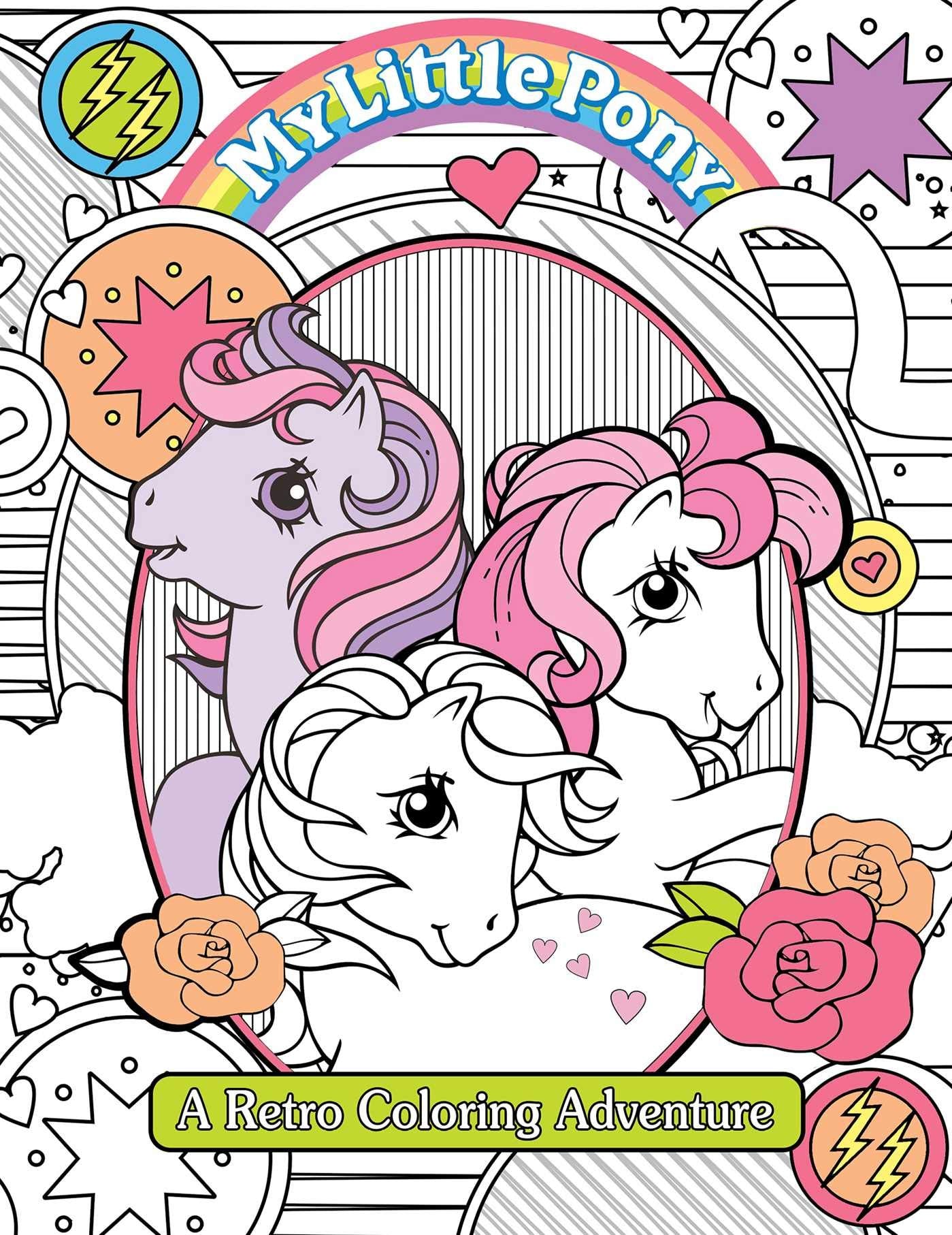 My Little Pony Retro Coloring Book book