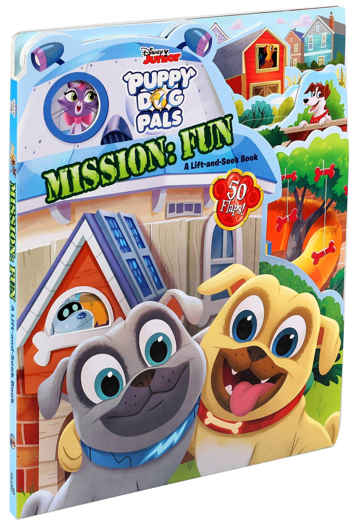 Disney Puppy Dog Pals: Mission Fun Lift-the-Flap Non-fiction