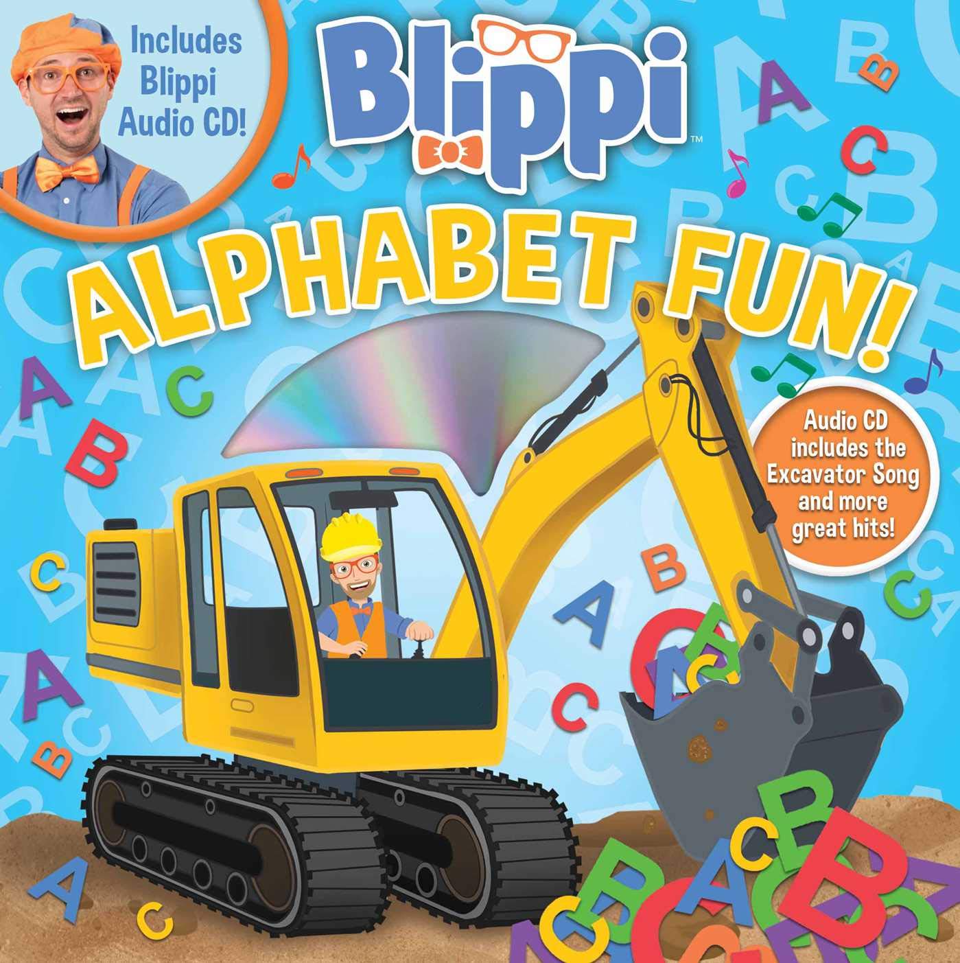 Blippi: Alphabet Fun! (8x8 With Cd) Non-fiction