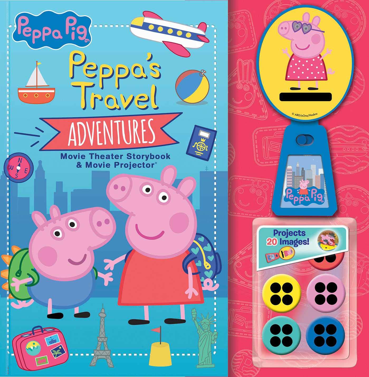 Peppa’s Travel Adventures: Movie Theater Storybook & Movie Projector (Peppa Pig) Non-fiction