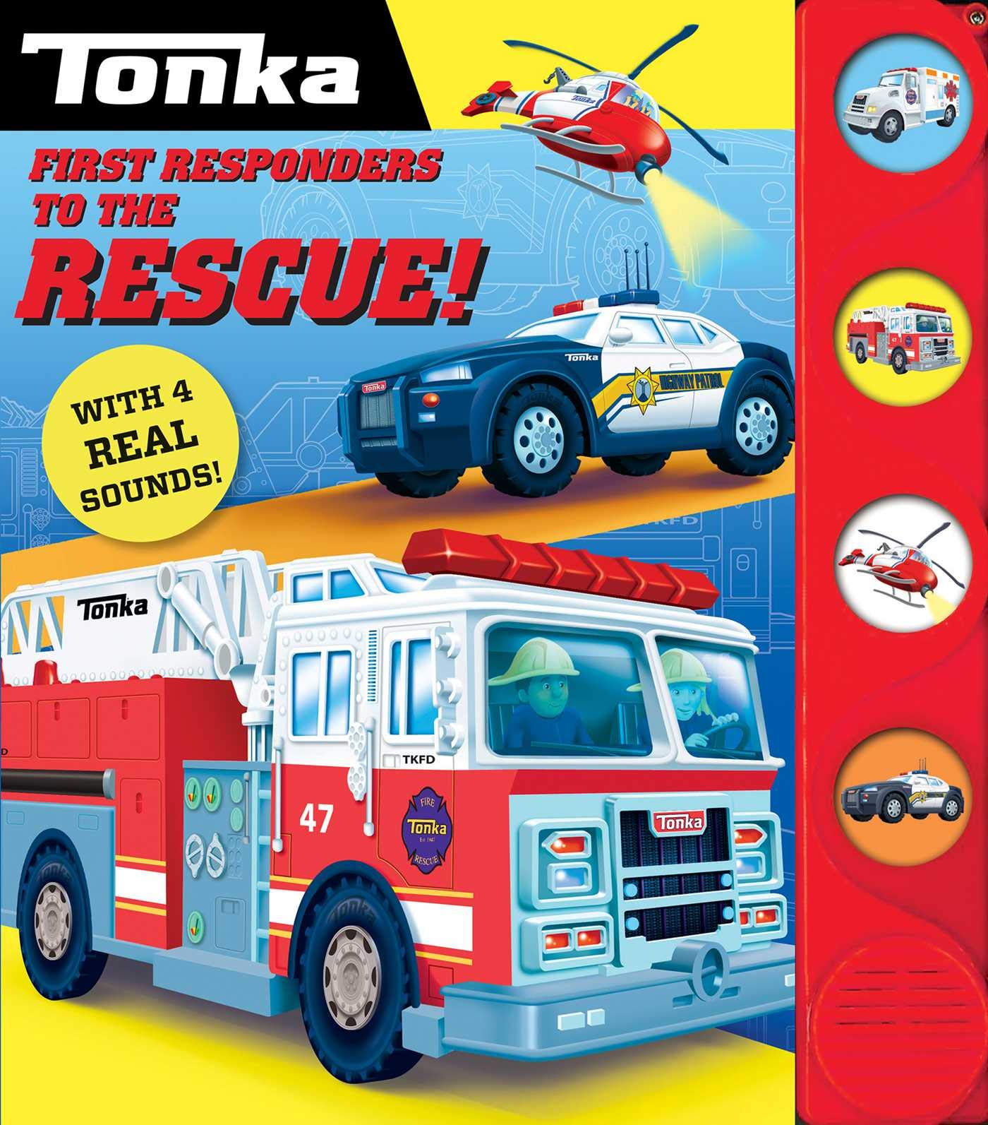 Tonka: First Responders to the Rescue! (4-Button Sound Books) Non-fiction