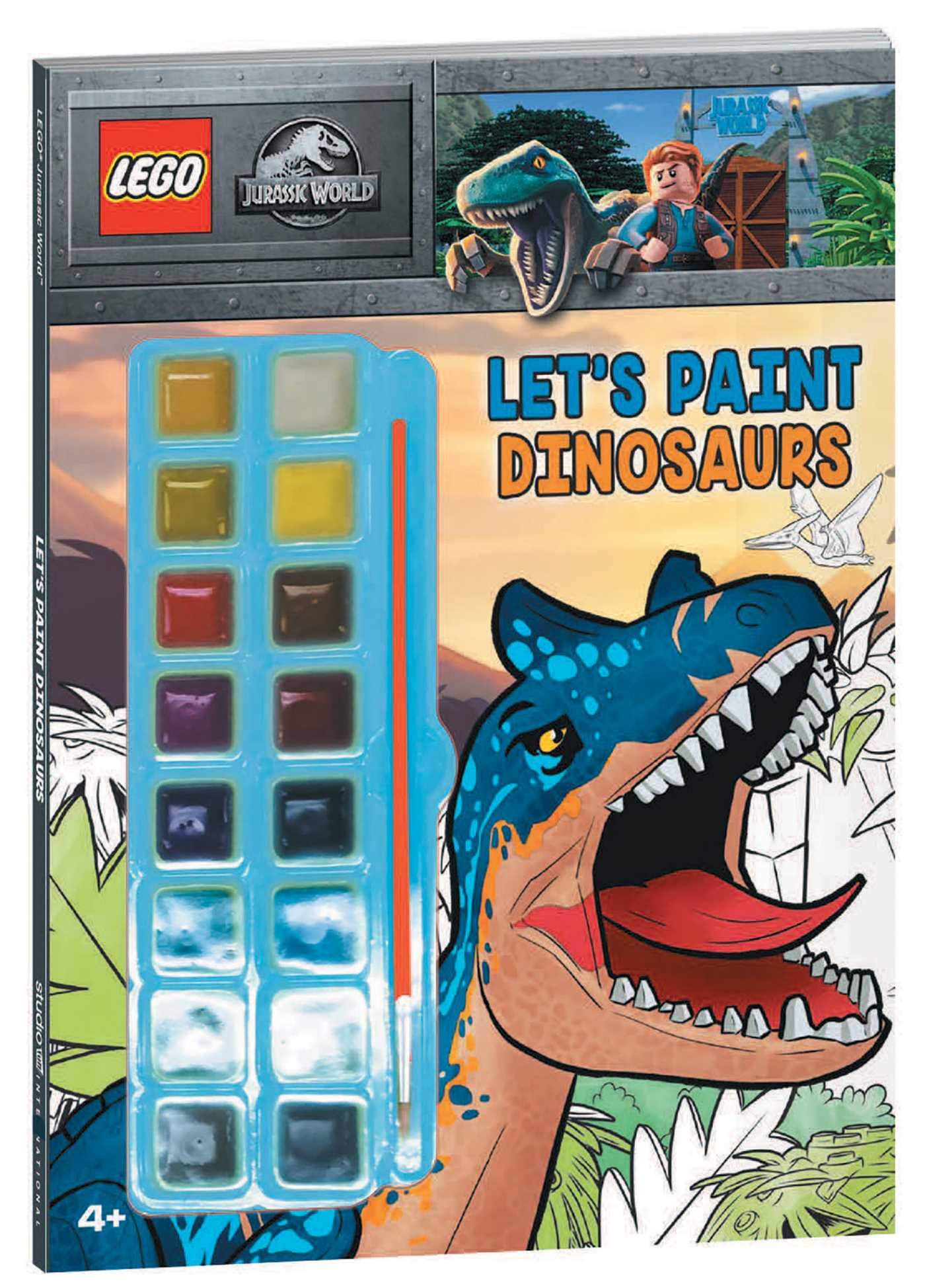 Let's Paint Dinosaurs (Lego Jurassic World) Novels & Short Stories
