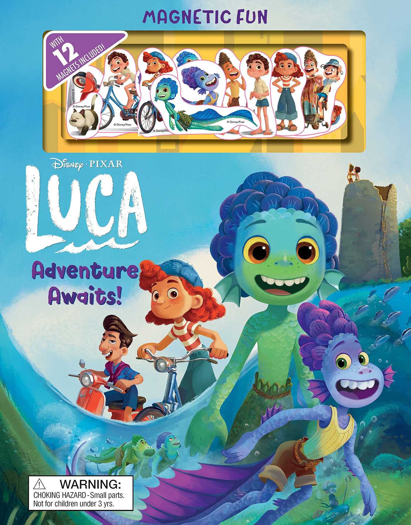 Disney Pixar: Luca: Adventure Awaits! Novels & Short Stories