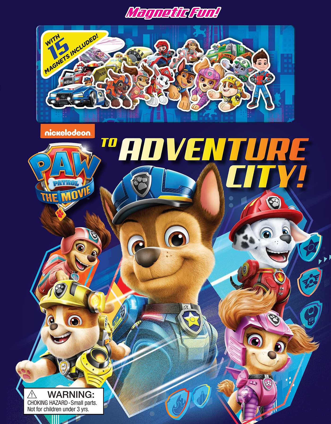 Nickelodeon Paw Patrol: The Movie: To Adventure City! book