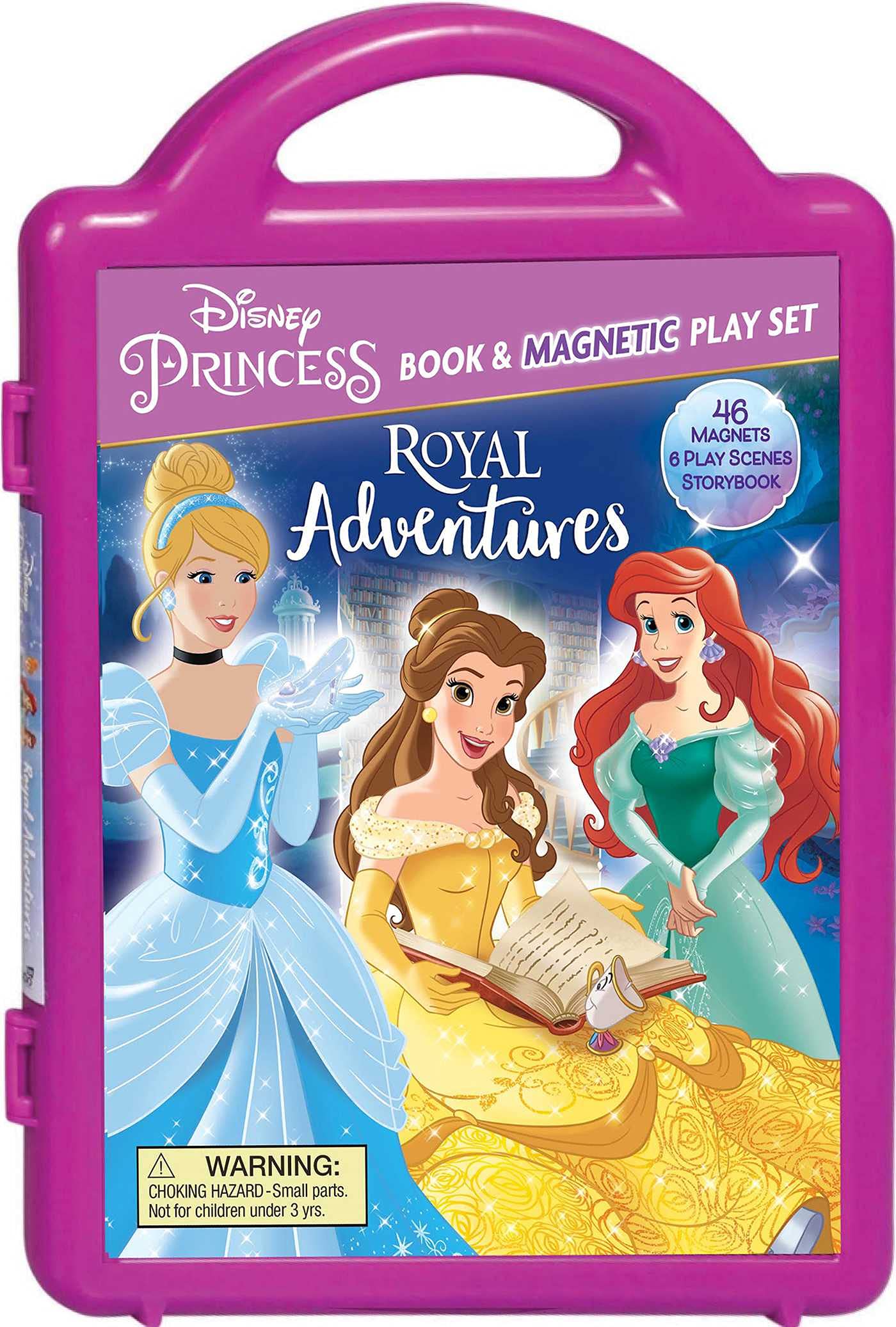 Disney Princess: Royal Adventures: 46 Magnets; 6 Play Scenes Storybook (Magnetic Play Set) Non-fiction