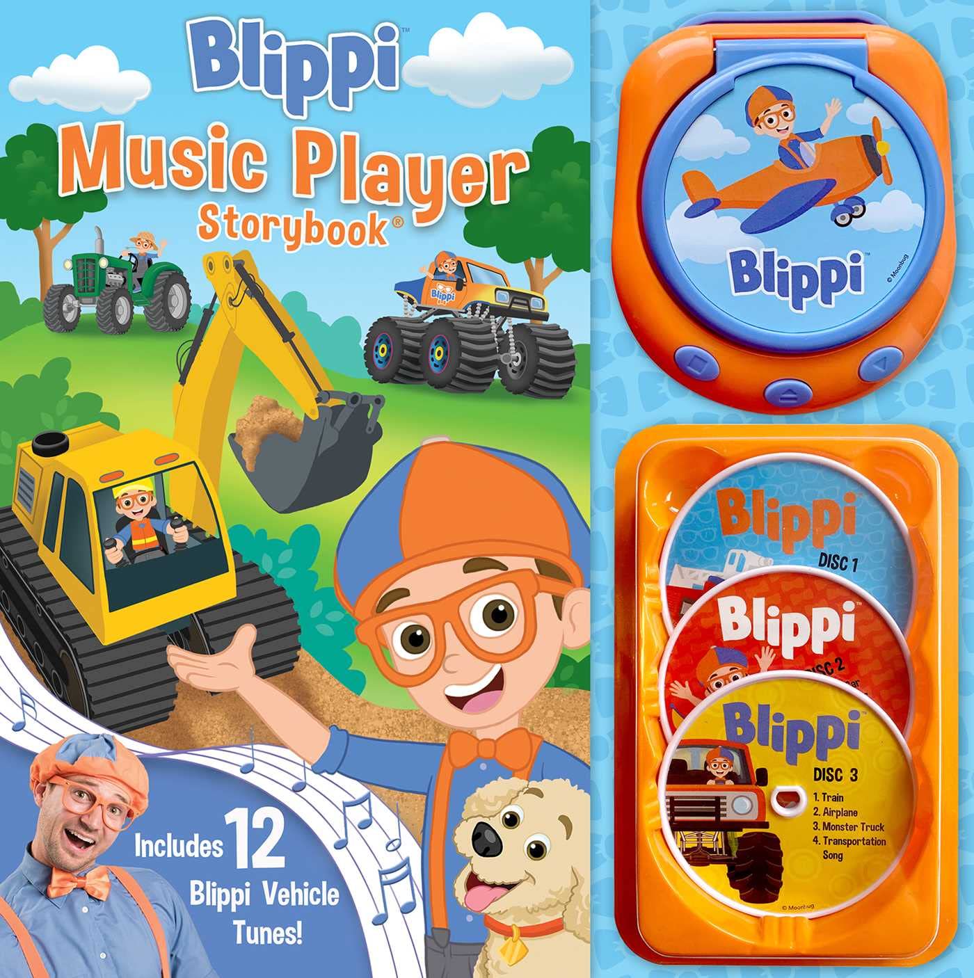 Blippi Music Player Storybook Non-fiction