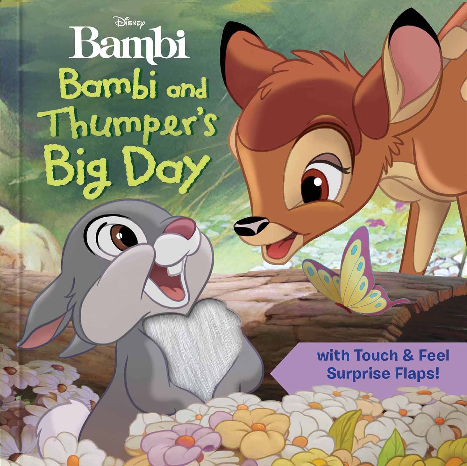 Disney: Bambi and Thumper's Big Day (Touch and Feel) Parents & Children